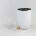 300 ML Sublimated Stainless Steel  Vacuum Wine Tumbler with Lid